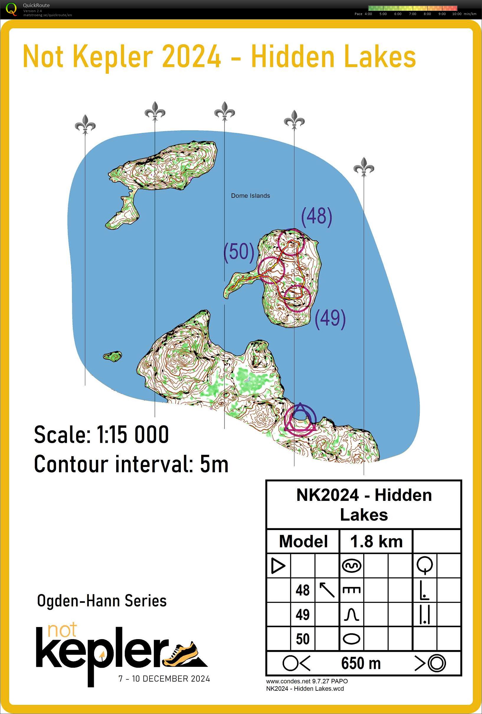 Not Kepler 2024 - Hidden Lakes model (06/12/2024)