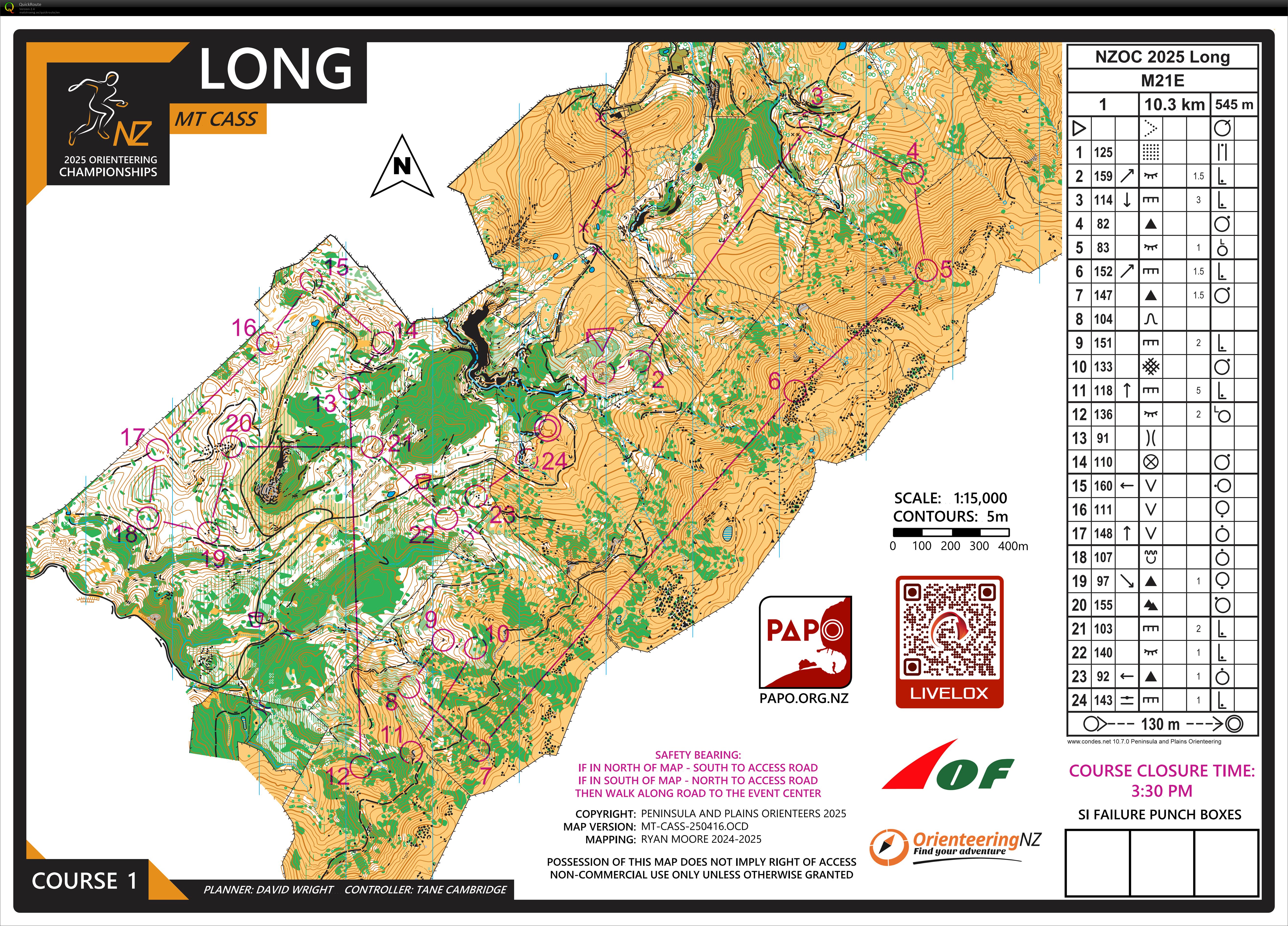 NZOC2025 Long (19/04/2025)