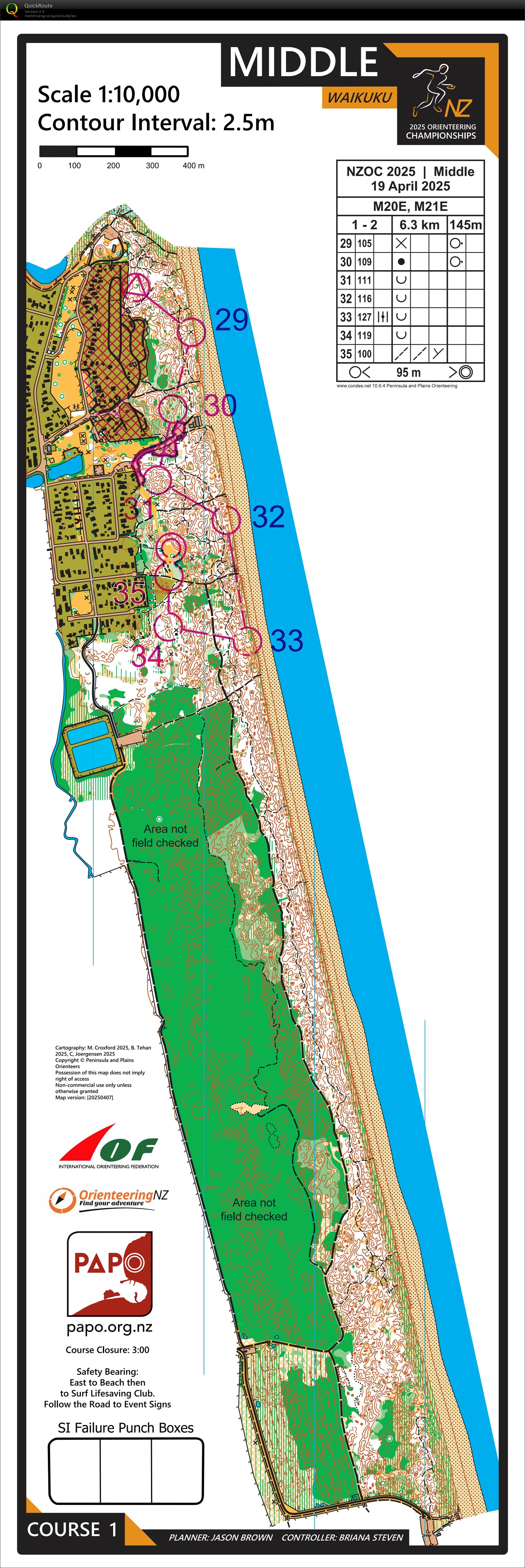 NZOC2025 Middle P2 (19/04/2025)