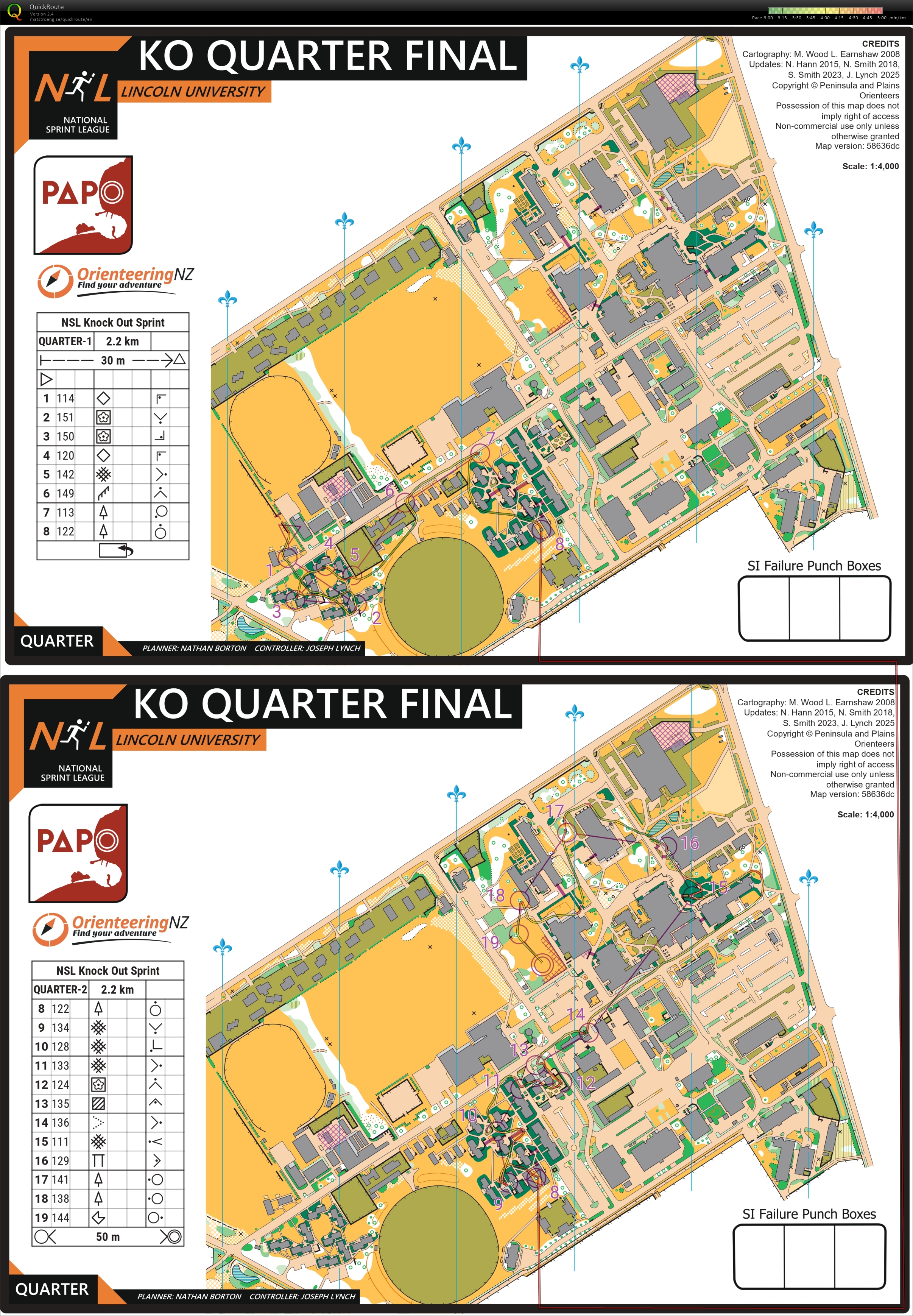 New Zealand Champs KO Quarter Final (21/04/2025)
