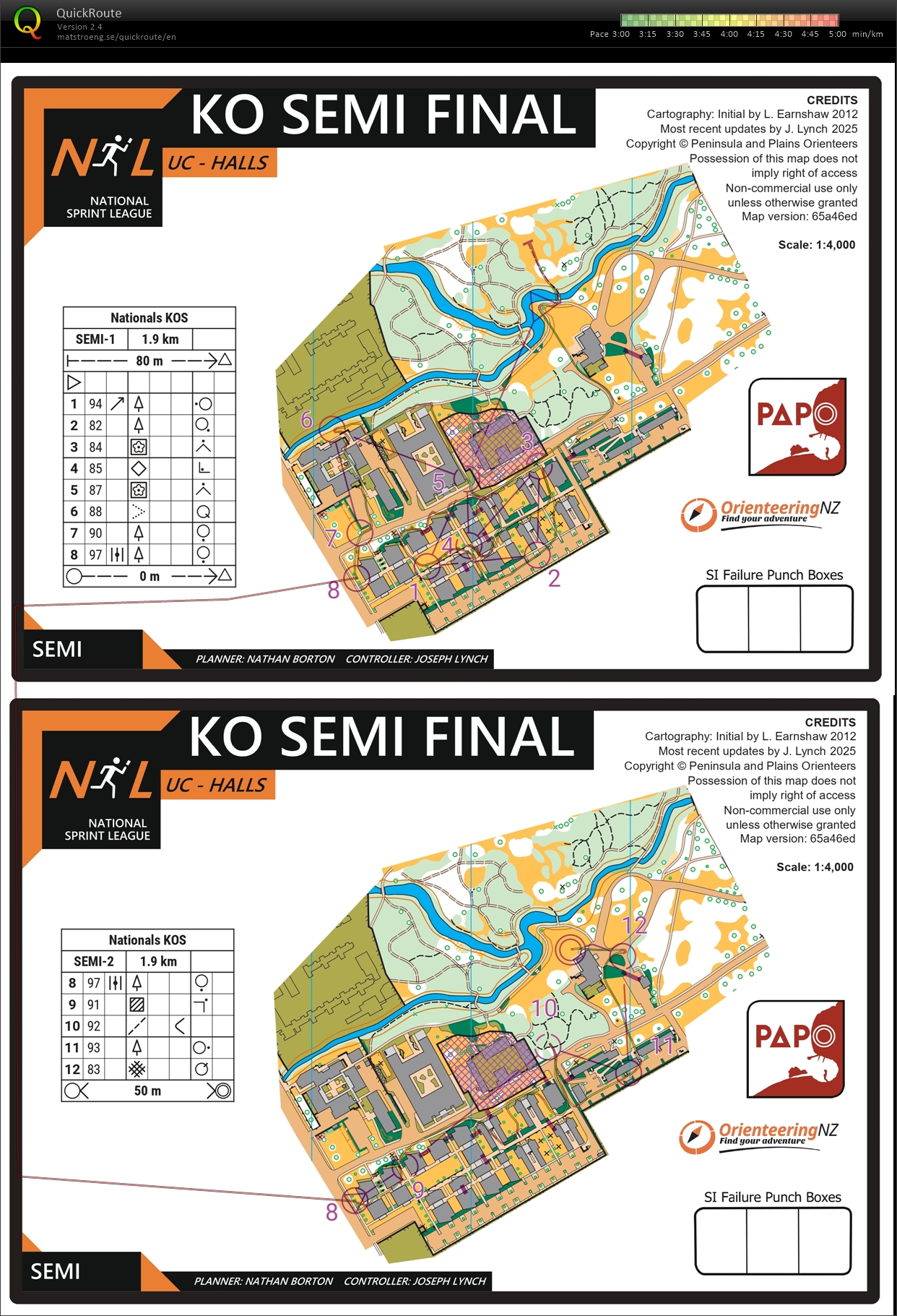 New Zealand Champs KO Semi Final (22/04/2025)